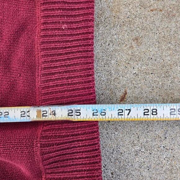 Vtg 90s JOHN ASHFORD Multicolor Colorblock Heavyweight Knit Crewneck Sweater Lg - Picture 5 of 5